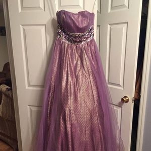 Purple Prom Dress